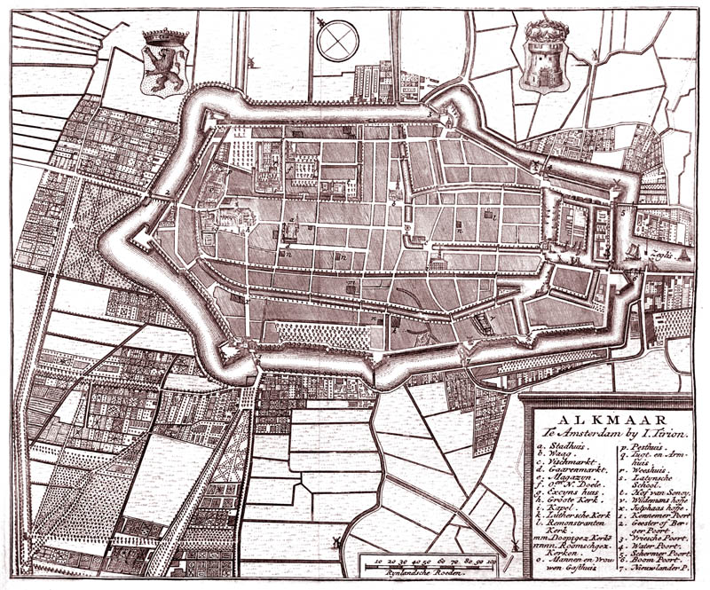 Alkmaar 1743 Tirion
